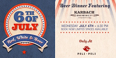 RED, WHITE & BEER featuring Peli Peli and Karbach Brewing Co. primary image