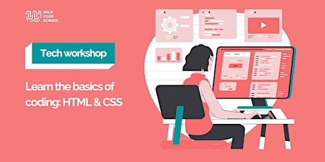 Tech Workshop on campus - Learn the basics of Coding: HTML & CSS bilhetes