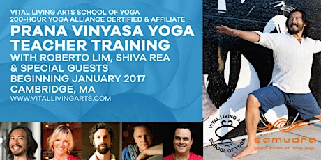 Vital Living Arts School of Yoga Prana Vinyasa Yoga Teacher Training primary image