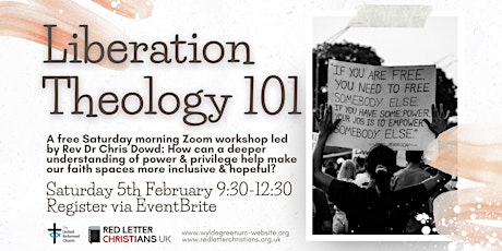 Liberation Theology 101 Zoom Workshop tickets