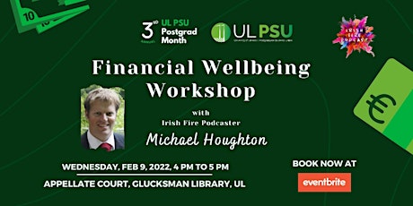 PSU Financial Wellbeing Workshop with Irish FIRE Podcaster Michael Houghton tickets