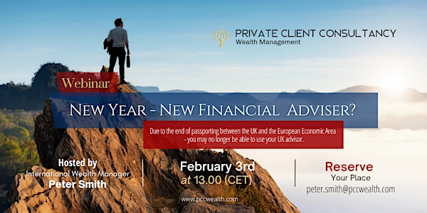 "New Year - New Financial Adviser?"  By Peter Smith