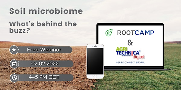 Free Webinar Soil microbiome: what's behind the buzz?
