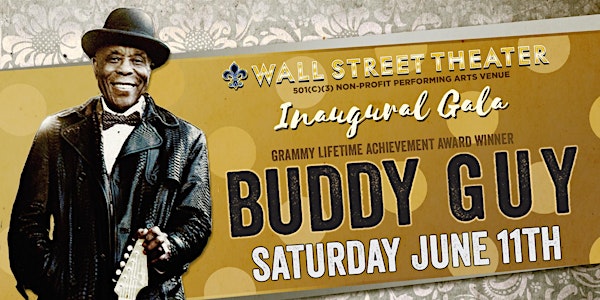 Buddy Guy performs at the Inaugural Wall Street Theater Gala