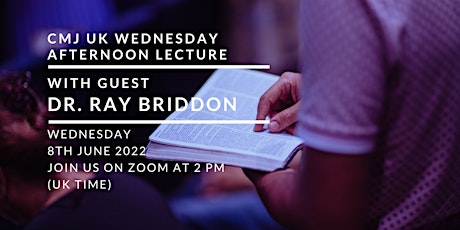 CMJ UK Wednesday afternoon event with Dr. Ray Briddon tickets