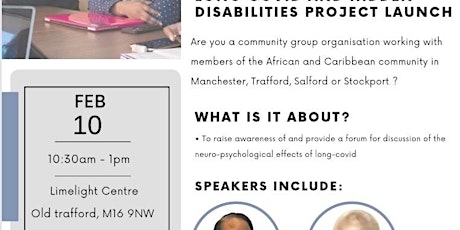Long Covid and Hidden Disabilities in  African & Caribbean Communities tickets