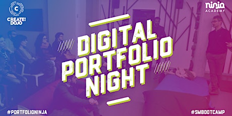 Immagine principale di Digital Portfolio Night al Create Dojo! 