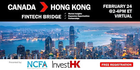 Fintech Bridge:  Canada - Hong Kong (Virtual) primary image