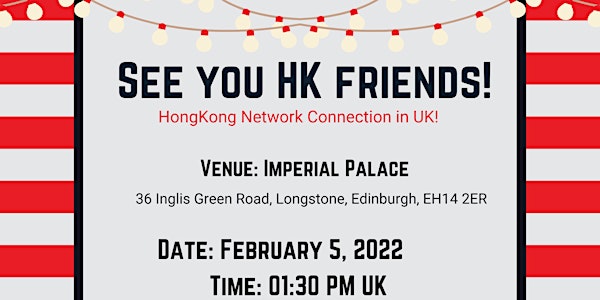 February Hong Kong Network Connection in Edinburgh