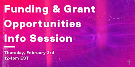 Info Session on Funding & Grant Opportunities primary image