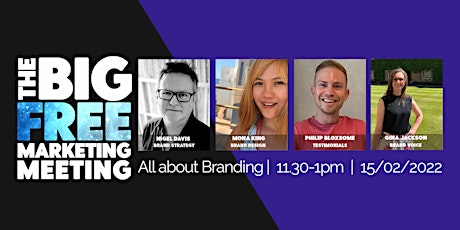 The Big Free Marketing Meeting - All About Branding tickets