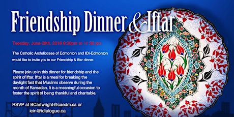 Friendship Dinner & Iftar primary image