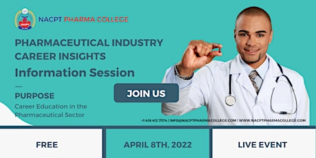 Pharmaceutical Industry Career Insights - Information Session