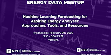 Machine Learning Forecasting for Aspiring Energy Analysts tickets