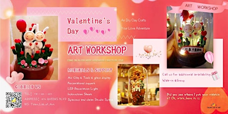 Valentine's Day Clay Rabbit Gift Workshop