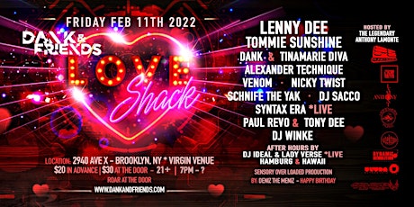 Love Shack : NYC's Valentines Day Rave