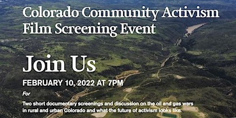 Colorado Community Activism Film Screening Event tickets