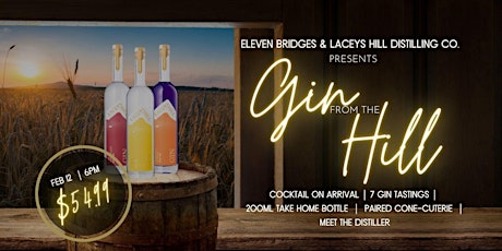 GIN FROM THE HILL Exclusive Tasting Event tickets