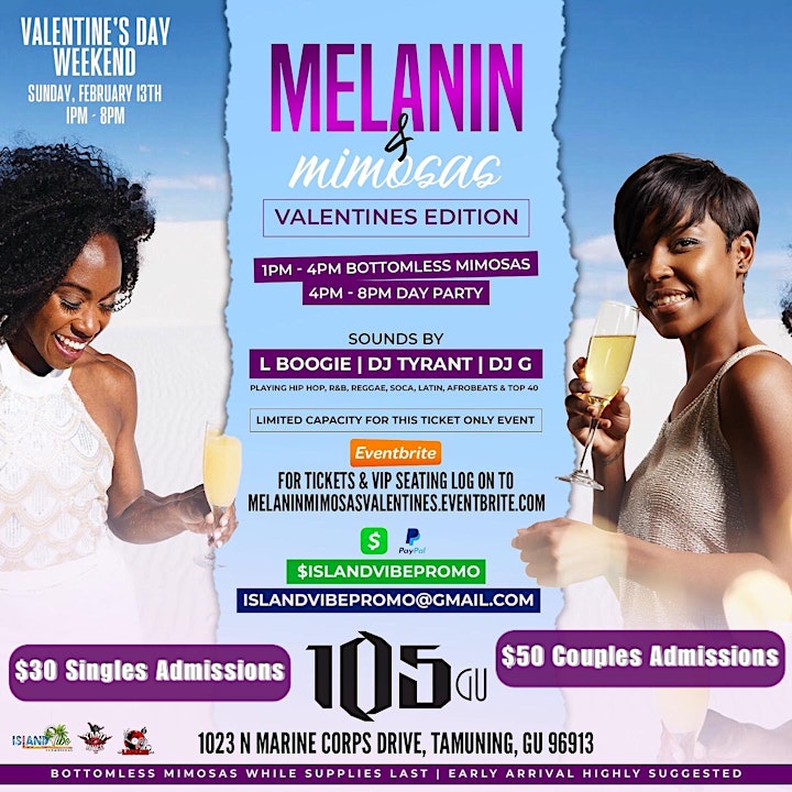 Melanin & Mimosas: Valentines Edition image