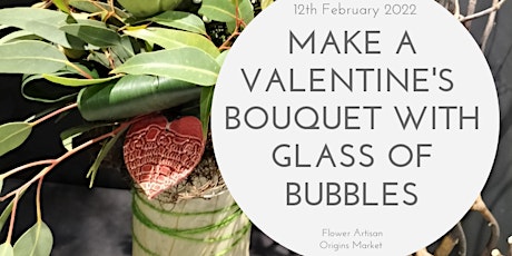 Sip & Create A Unique Valentines Bouquet ❤️ primary image