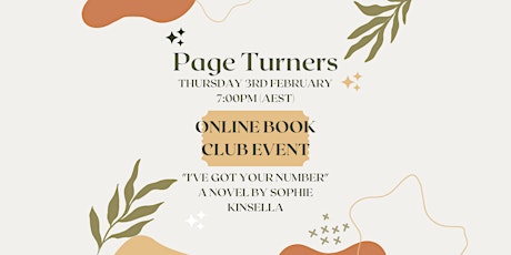 Online Book Club Event tickets