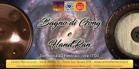 Bagno di Gong e HandPan - 20 Febbraio biglietti