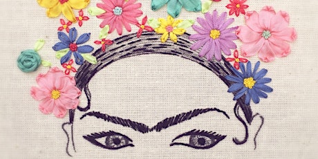 Frida Kahlo Ribbon Embroidery tickets