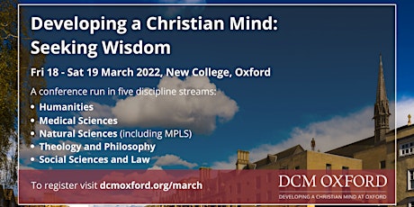 DCM Seeking Wisdom Conference 2022 primary image