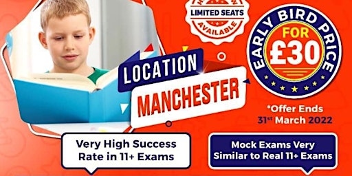@ MANCHESTER CENTRE -  IN PERSON 11+ CEM MOCK TESTS