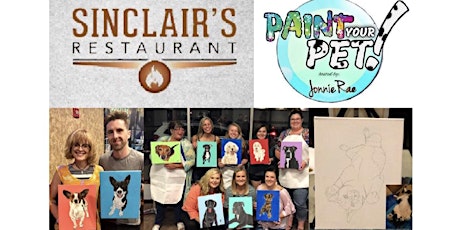 Paint Your Pet at Sinclair’s Restaurant!