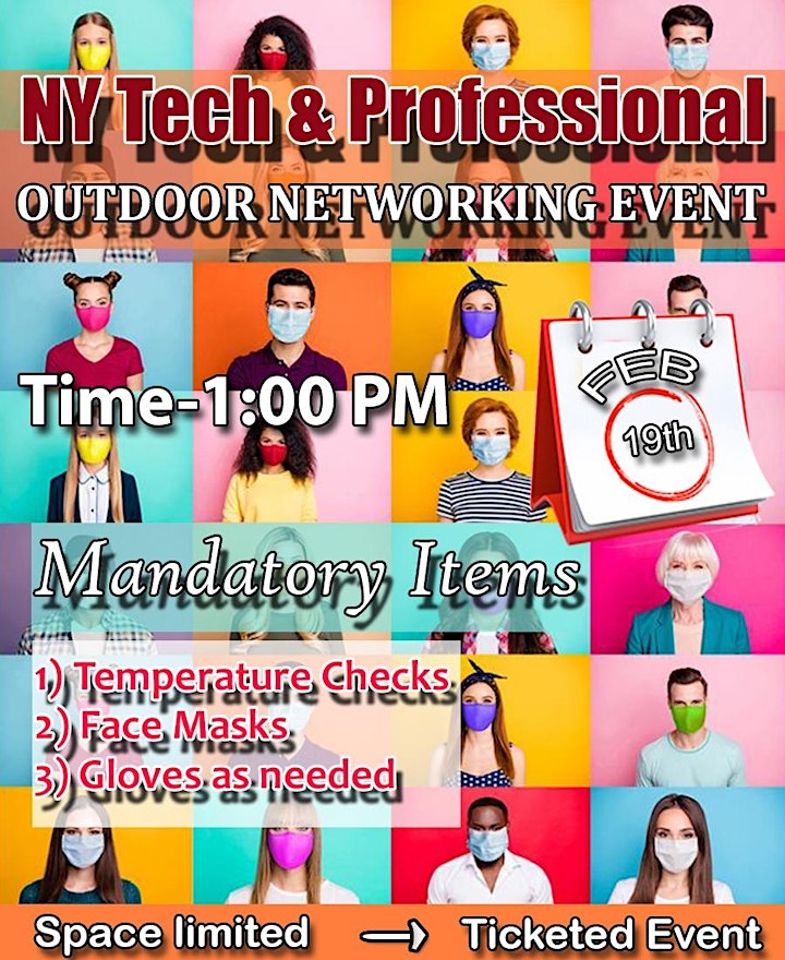 NY TECH & PROFESSIONAL OUTDOOR NETWORKING EVENT. image