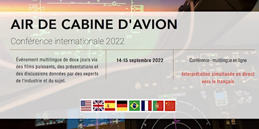 AIR DE CABINE D'AVION - Conférence internationale 2022 [FR]