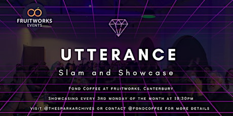 UTTERANCE - Poetry Slam and Showcase tickets