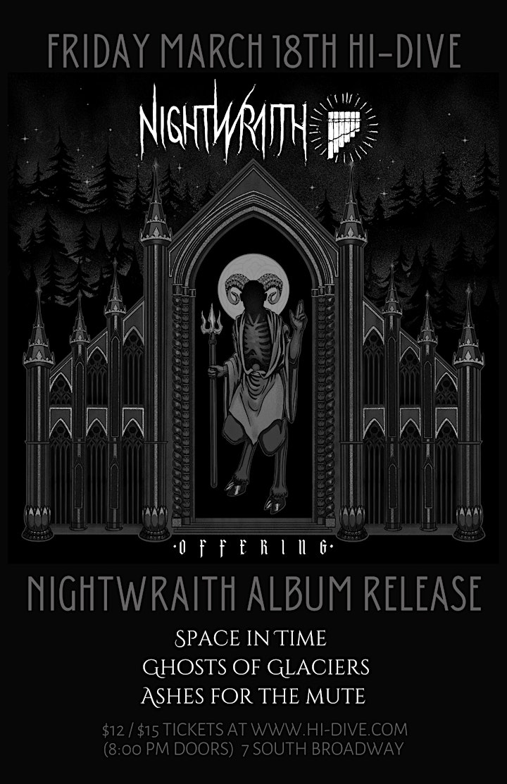 NightWraith/ Space in Time/ Ghosts of Glaciers/ Ashes for the Mute image
