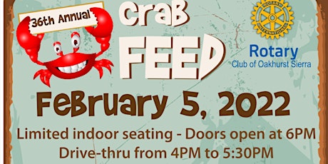 36th Annual Crab Feed primary image