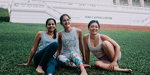 Imagem principal do evento Yoga for a Change at Fort Canning Green