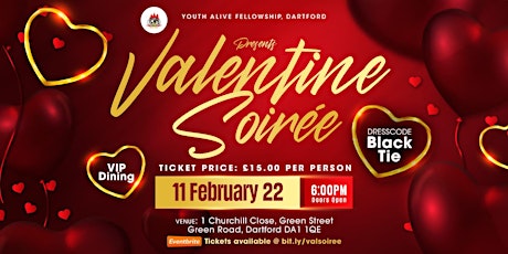 Youth Alive Fellowship (YAF) Presents Valentines Soirée