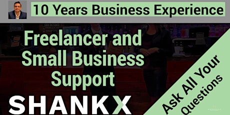Freelancer and Small Business Support by SHANKX biglietti