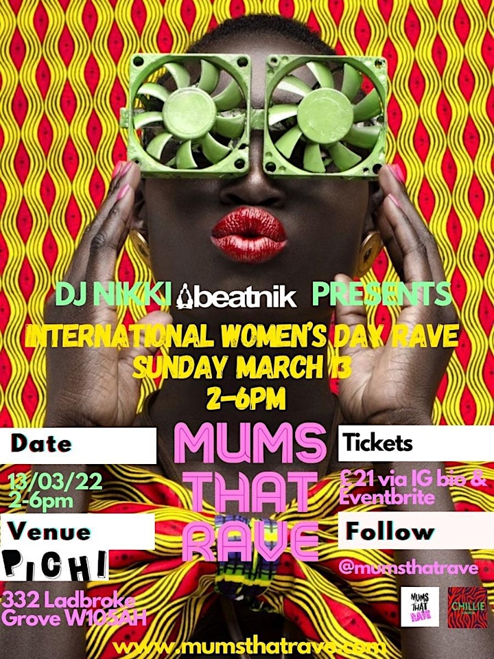 Mums That Rave International Women's Day Rave image