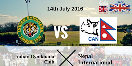 Indian Gymkhana Club Vs Nepal International T20 Cricket Match primary image