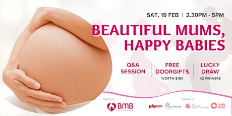 Beautiful Mums, Happy Babies (Series 1): Pregnancy Webinar primary image