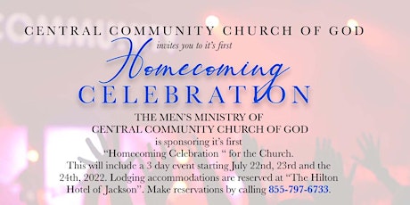 Homecoming Celebration Central Community Church of God tickets