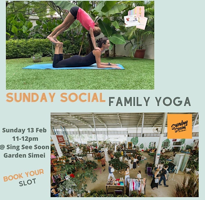 Sunday Social Family Yoga image