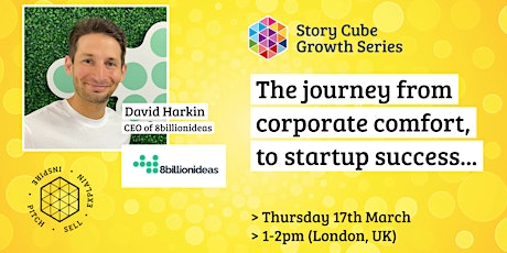 Story Cube  Growth Series -from corporate comfort, to startup success.