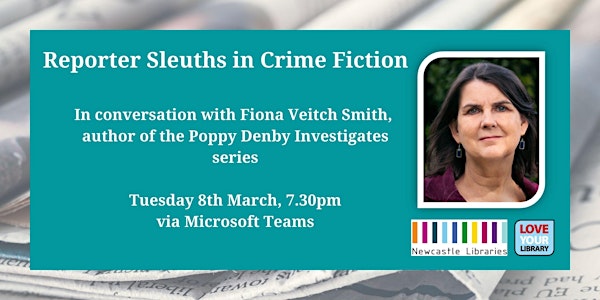 Reporter Sleuths in Crime Fiction: In Conversation with Fiona Veitch Smith