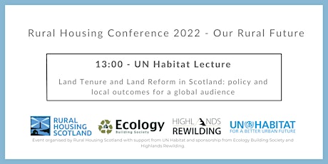UN Habitat Lecture primary image