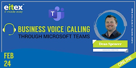Microsoft Teams Voice Webinar