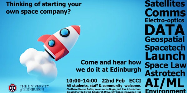 Start a space company - Space Innovation Hub Edinburgh