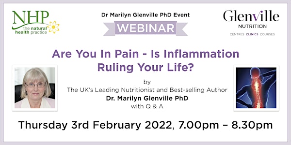 Are You In Pain – Is Inflammation Ruling Your Life?