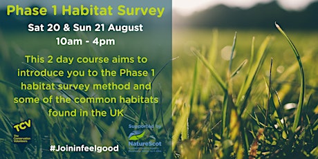 Phase 1 Habitat Survey (2 days) tickets